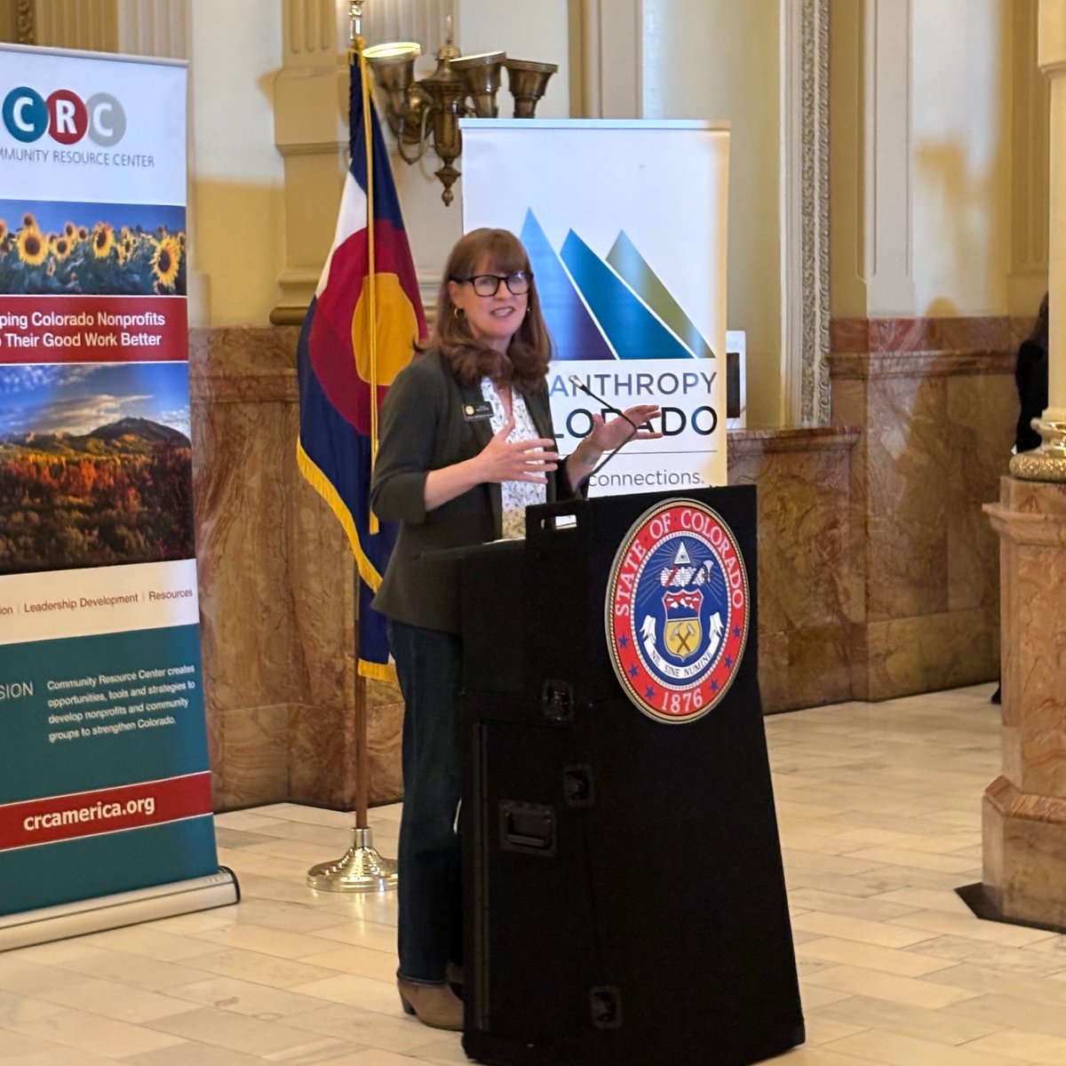 It was great celebrating @CONonprofit's great work on the Colorado Nonprofit Economic Impact Report last week w/ @crc_colorado & @cophilanthropy. Nonprofits do so much for not just our communities but also for our state's economic success. #coleg #copolitics