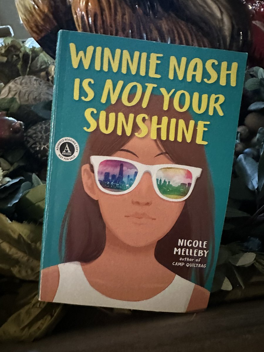 Book mail is always fun! Winnie Nash is Not Your Sunshine by @LadyMelleby @AlgonquinYR #bookposse is going on my TBR stack. 💕📚