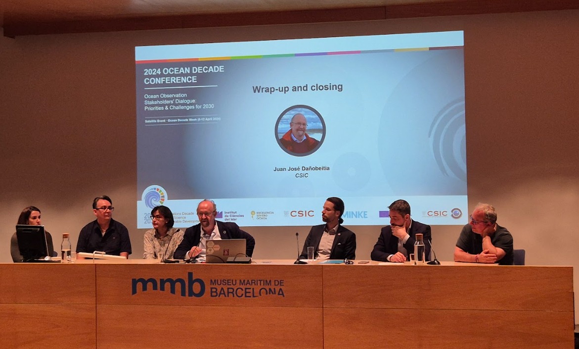 MinkeProject's tweet photo. @kongsbergasa He had the pleasure to have insights from #MEDSHIP and AMRIT "Advance Marine Research Infrastructures Together" @EuroGOOS.
Finally, wrapping up our event guided by the expert moderation of Juan José Dañobeitia, CSIC. A culmination of shared experiences 🌊 https://t.co/HPo8Mgtm1e