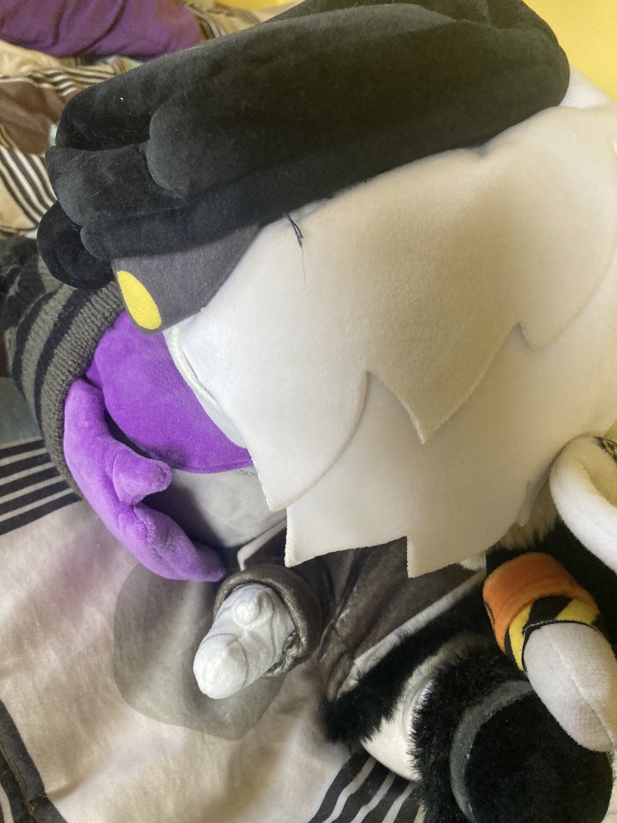 Expiredapplesus's tweet image. Finally Uzi is here and the collection is complete &amp;gt;:D

#Murderdrones #Murderdronesplush #Uzi #Uziplush