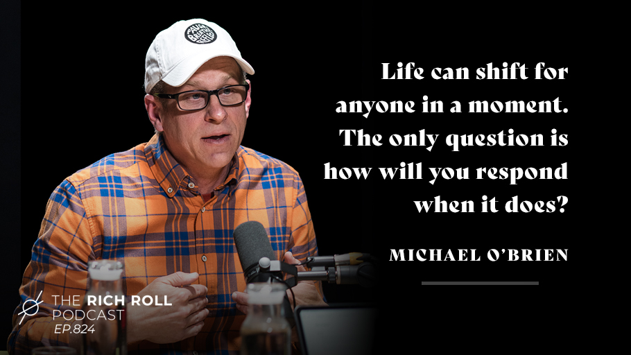 #MondayMotivation ✨@richroll sits down with business coach & #meditation teacher Michael O’Brien to discuss how a near-fatal cycling accident changed his life, the need for self-compassion, choosing a positive #mindset, and much more... 👉🏽bit.ly/richroll824 #richroll