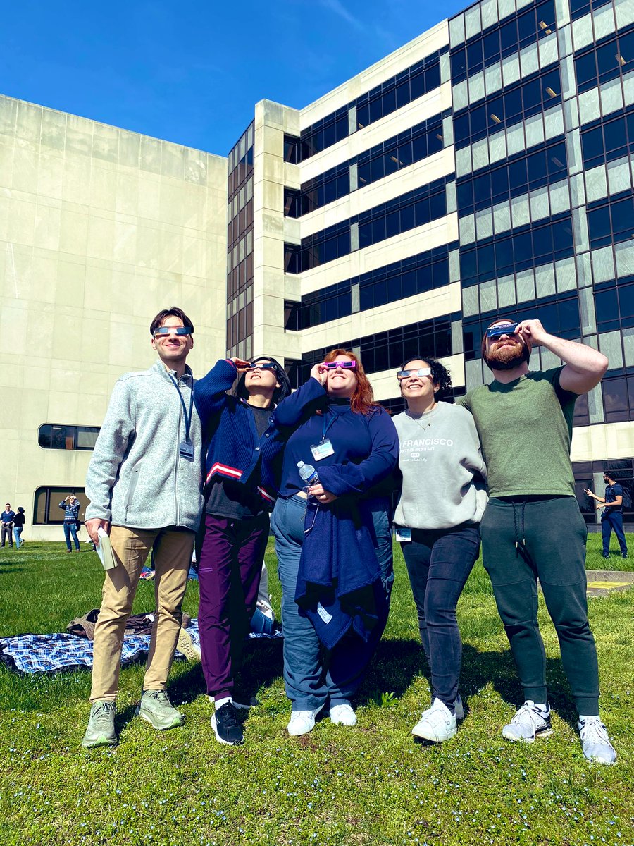 Had a short fun time with my lab mates —Solar Eclipse: 92% 😎