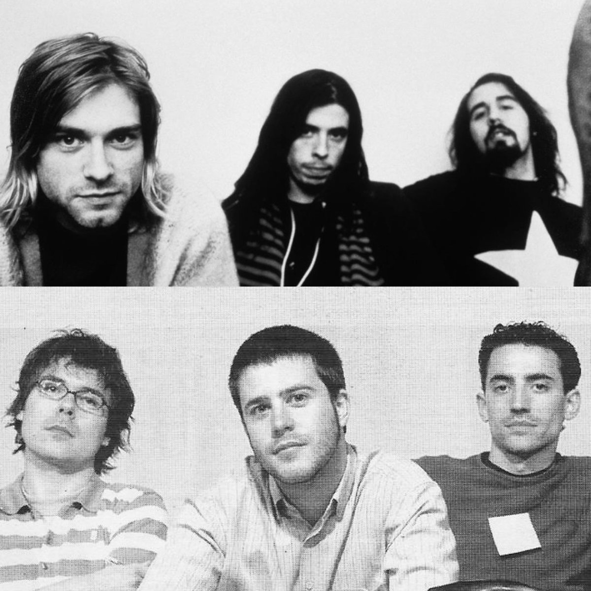 ¿El regreso épico más esperado?🚀 El mundo de la música podría temblar con la reunión de un grupo legendario que marcó una época... 
¿Quiénes son? 🤔

Mientras esperamos ansiosos, observamos los parecidos razonables y más que notables diferencias entre 
Nirvana y Ana Lógica