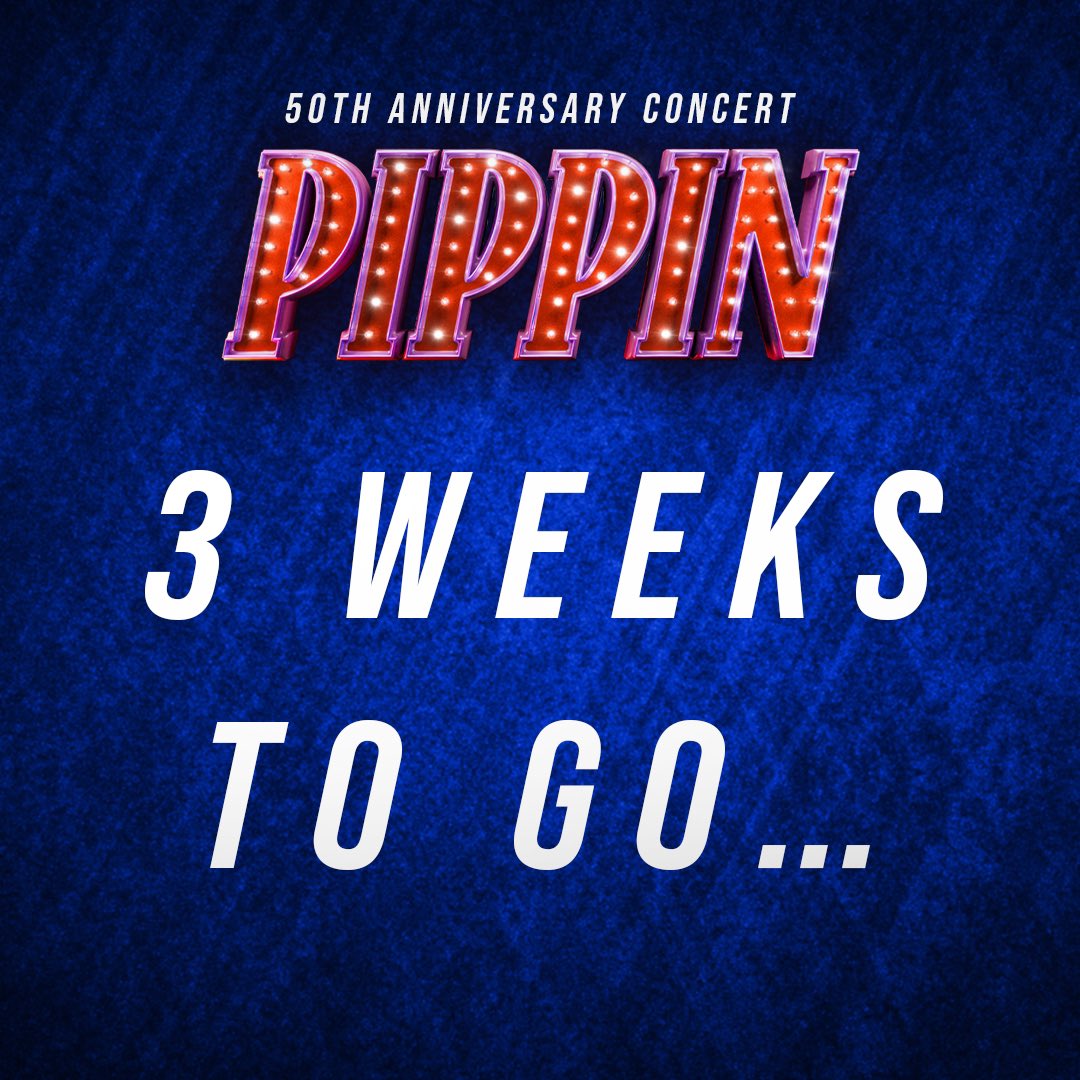 Not long to go now! 😮 Only THREE WEEKS until there is magic to do at @LWTheatres’ @TheatreRoyalDL for the 50th Anniversary concert production of #Pippin 🎭 bit.ly/PippinInConcert