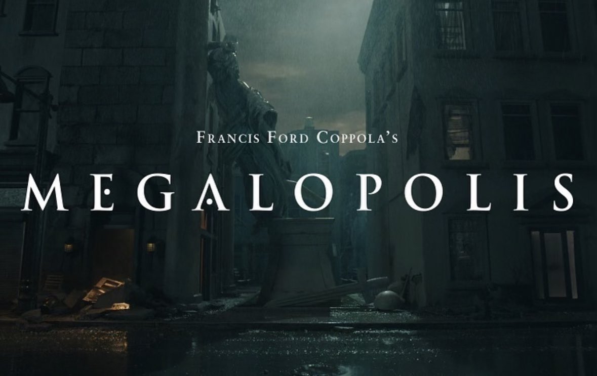 Francis Ford Coppola’s ‘MEGALOPOLIS’ is being deemed by some studio execs to be too experimental & not commercial enough to acquire & spend $100M on marketing. (Source: thr.cm/CX0thQp)