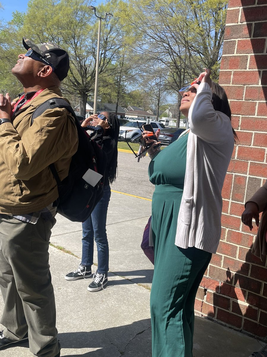 Our Thurgood Club made sure they didn’t miss the solar eclipse today! Did you see it too?