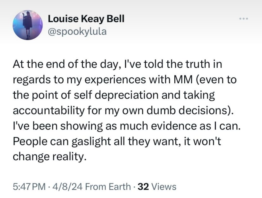 Granted, Lying Louise may be delusional enough to believe what she says is true, but the evidence contradicts her claims, as I will show. She even goes so far as to claim harrassment and stalking, when today she proved who the real harasser and stalker is.