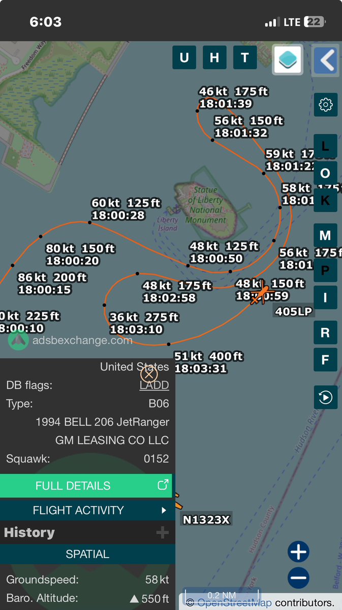 @GovMurphy This is every day. 🚁 pilots from NJ flying so LOW (here3x!) at 125ft! WHY do U sit silent? Water does NOT absorb NOISE OR POLLUTION. 👎👎This is insane! Cc; @StoptheChopNYNJ @SenatorMenendez @SenBooker @SenGillibrand @SenSchumer