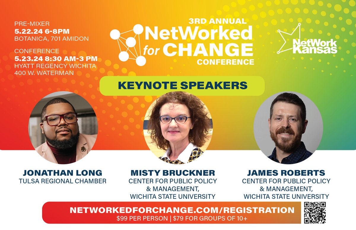 Once again, the NetWorked for Change Conference is delivering a stellar line up of game changers! 🔗Register now: networkedforchange.com/registration #kseship