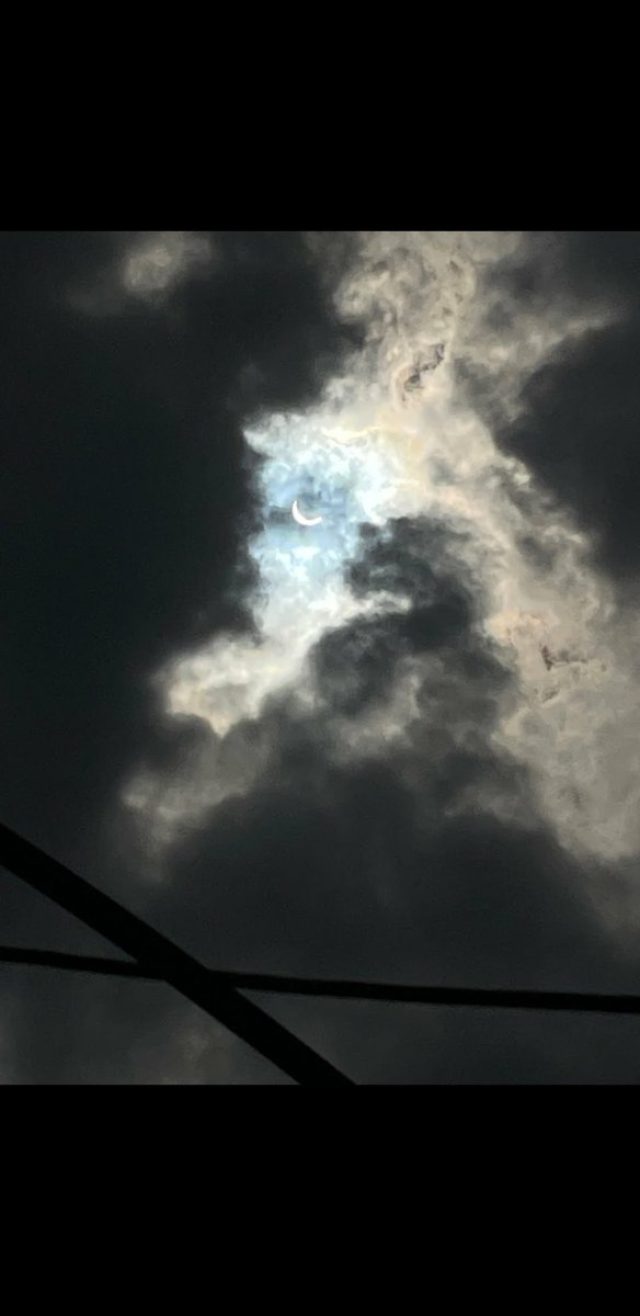 Really cool pic I got of eclipse!!