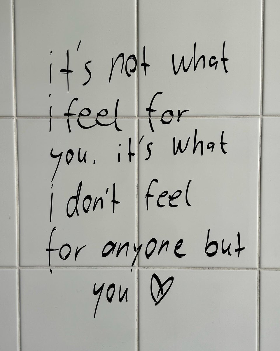 it’s not what i feel for you, it’s what i don’t feel for anyone but you.