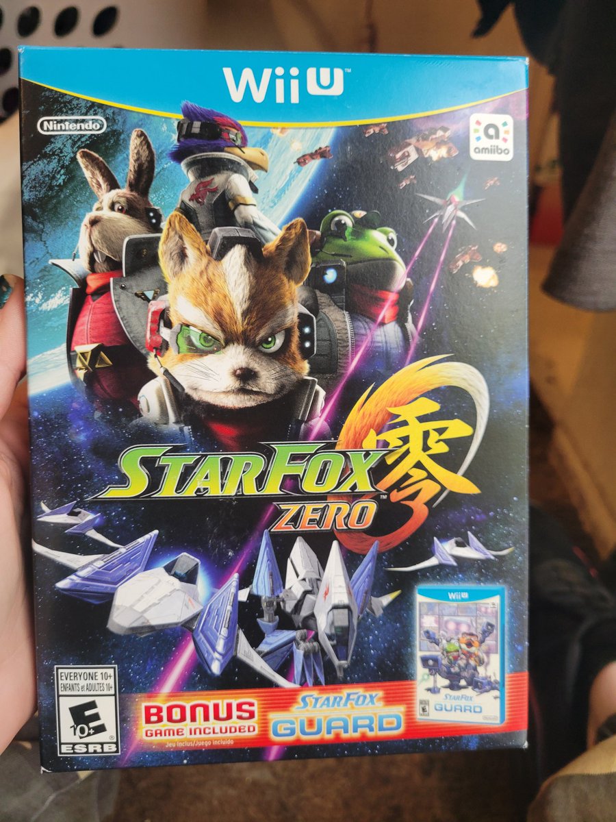 Look what I just got!!!! ❤️⭐️🦊❤️ #starfox #starfoxzero #nintendowillu