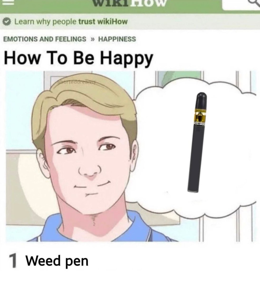 WeedPorns's tweet photo. The key to happiness https://t.co/V36C5vBFfk