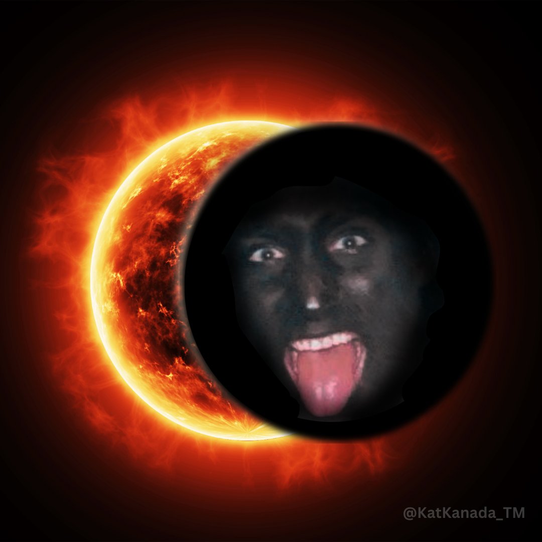 Did you catch the eclipse today? 🌚🌚🌚