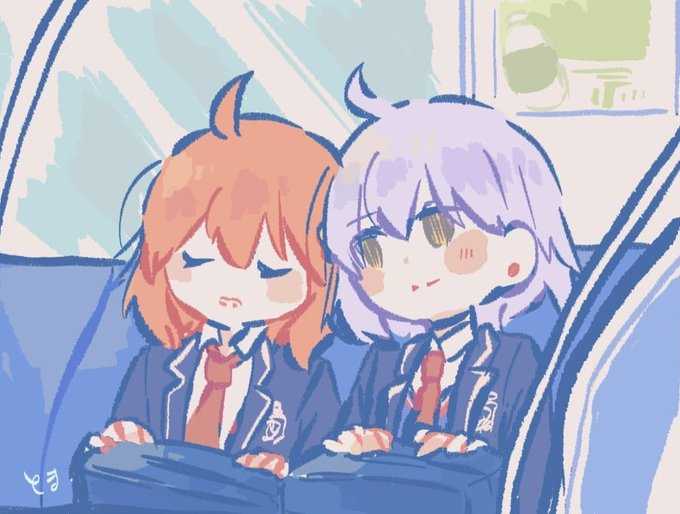 「シャツ 電車内」のTwitter画像/イラスト(新着)