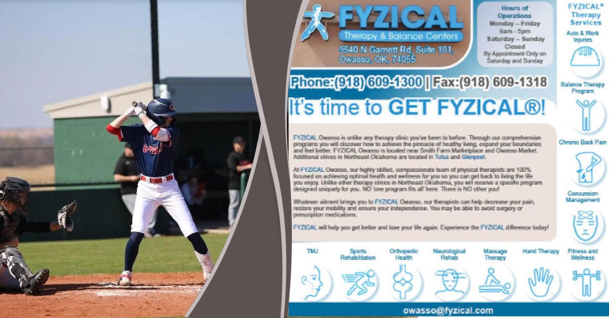 9 Questions with Collinsville Baseball Player Grady Smith – Presented by Fyzical Therapy &amp; Balance Centers

collinsvilleathletics.org/2024/04/08/9-q… #okpreps