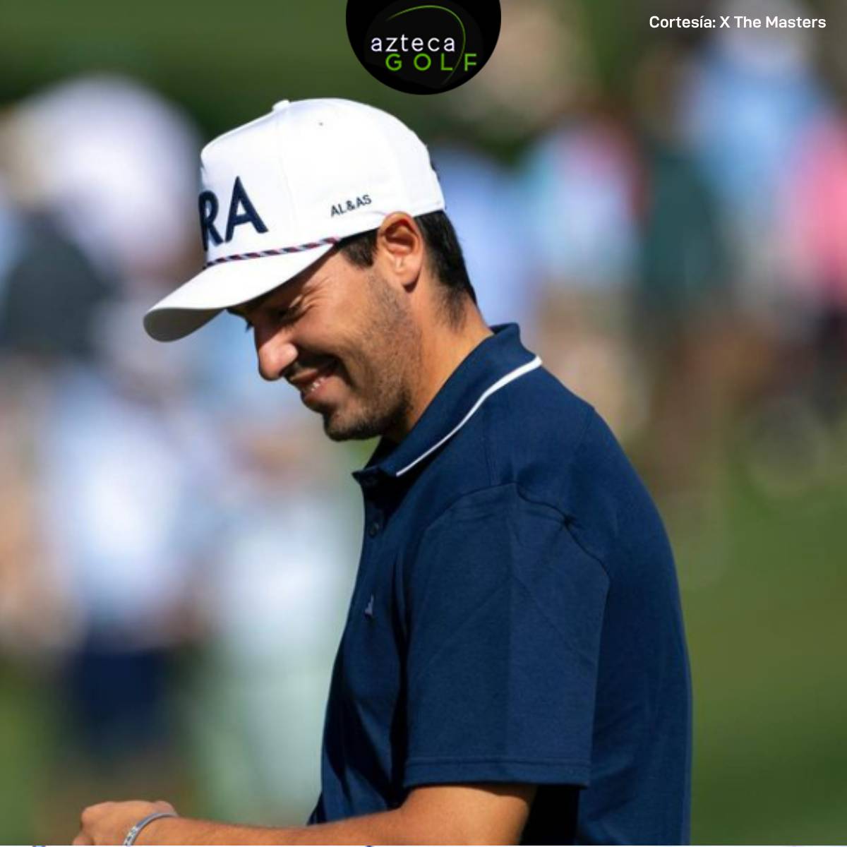 ¡ORGULLO MEXICANO! 😍 Santiago de la Fuente ya está en Augusta National de cara al Masters de esta semana. Buscará hacer el mejor papel para su país. ⛳ #AztecaGolf #Golf #AltoRendimientoAzteca #ARA