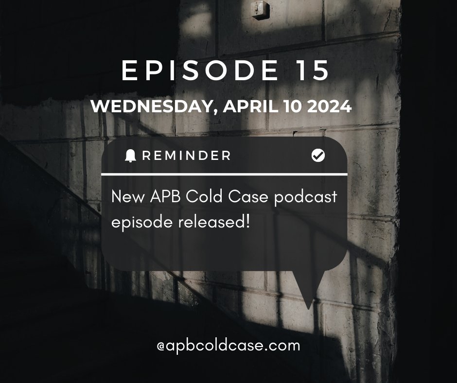 APBColdCase's tweet image. Check it out!