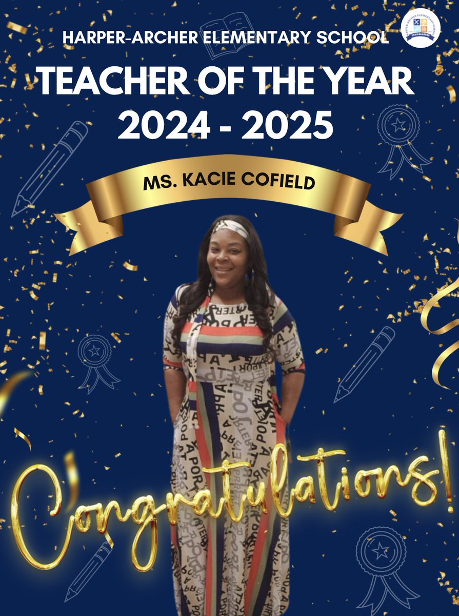 🌟✨ We're thrilled to announce our Teacher of the Year! 🏆🍎 Huge congratulations to Ms. Kacie Cofield for her outstanding dedication, passion, and commitment to shaping young minds. Thank you for all you do to inspire and empower our scholars! 🎉👏 @CrystalJanuary @apsupdate