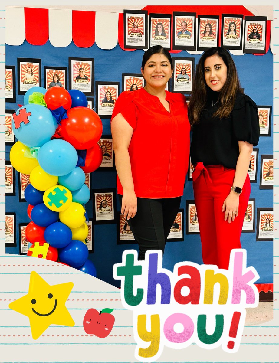 To the BEST Instructional Officer and Assistant Principal, thank you for your dedication and commitment to the families we serve. We appreciate you! Happy Appreciation Week ❤️ @LaurelesMustang @MrsHDZ7 @MsTCaballero