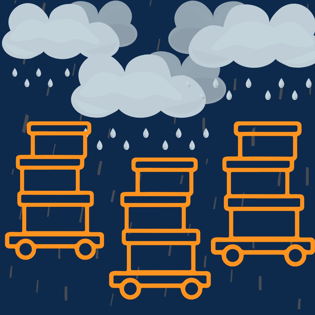 ReTotes's tweet image. Whether there's rain or shine use ReTotes to keep your valuables fine and dry! 🌧️☔🌦️ Cardboard boxes will immediately fall apart once they're wet, whereas the weatherproof plastic #ReTotes ensure your items are protected and secure!
#aprilshowers #rain #moving #packing