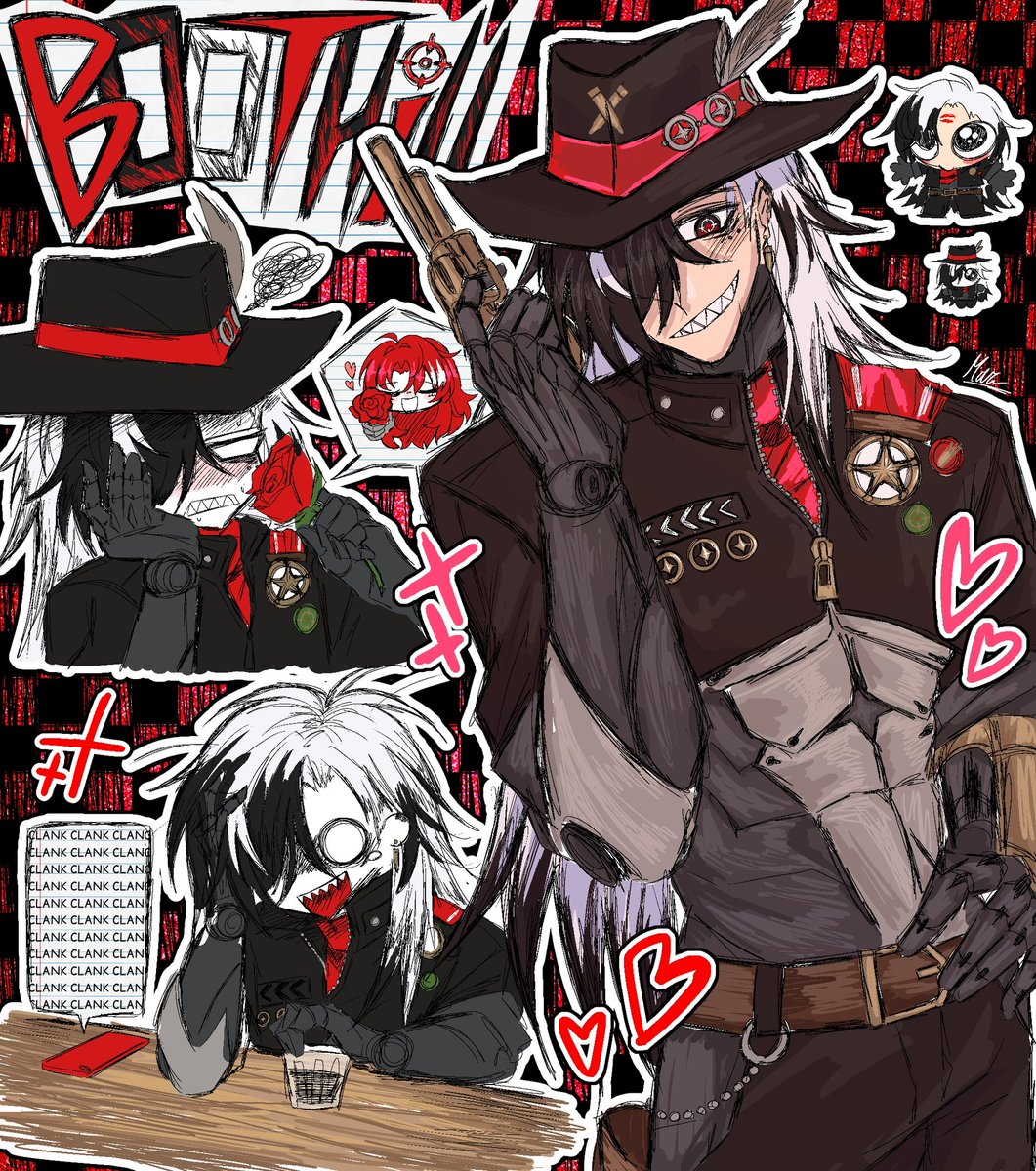 He makes me sick.
(Also gunsnroses crumbs cuz yah)
#boothill #HonkaiStarRail