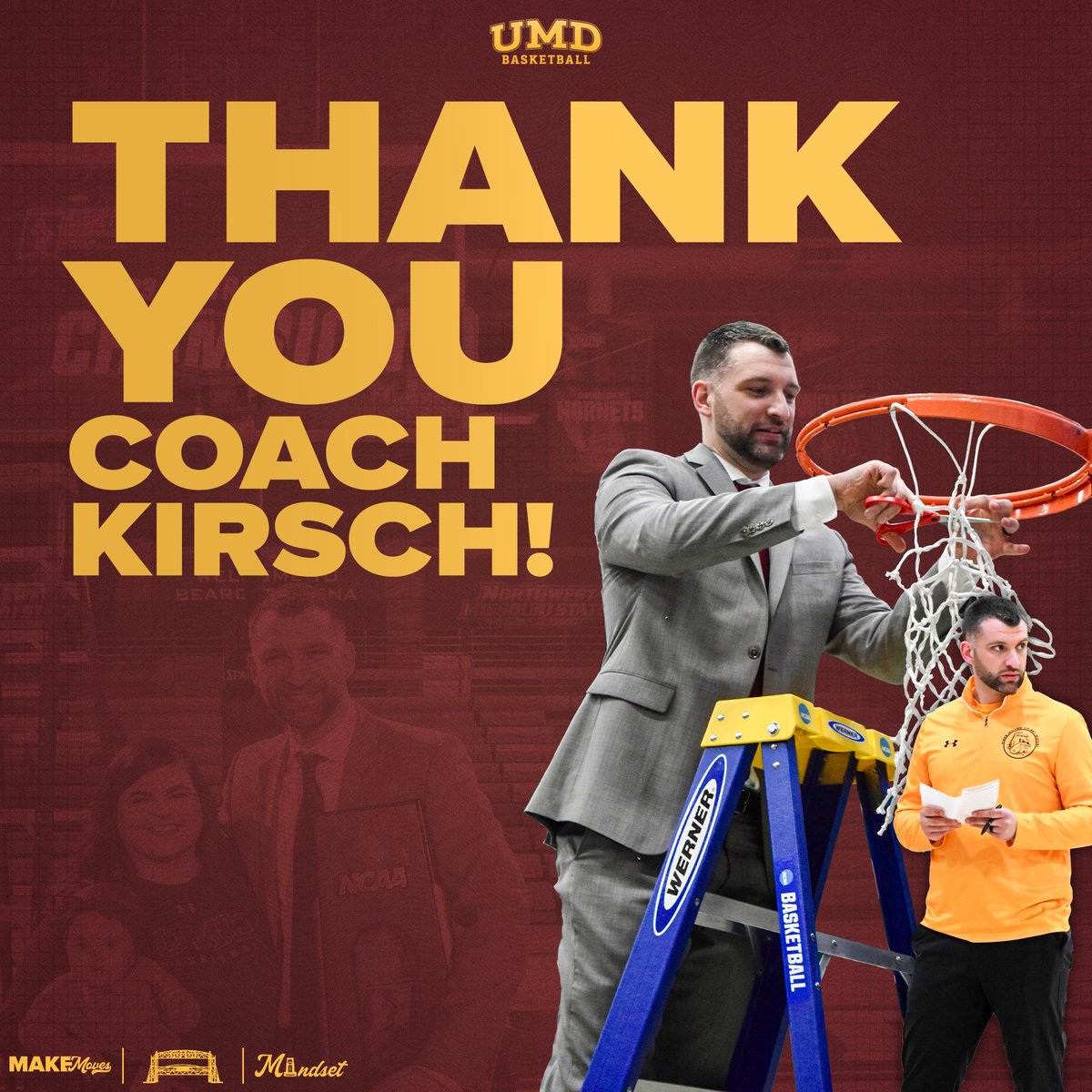 Kirsch Named as Next Iowa Central Community College Head Coach Story: umdbulldogs.com/news/2024/4/8/… #BulldogCountry