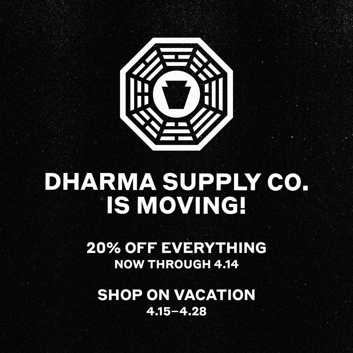 Announcements: Moving sale and temporary shop closure! Could reopen earlier if the movers manage to stay on the bearing we gave them…