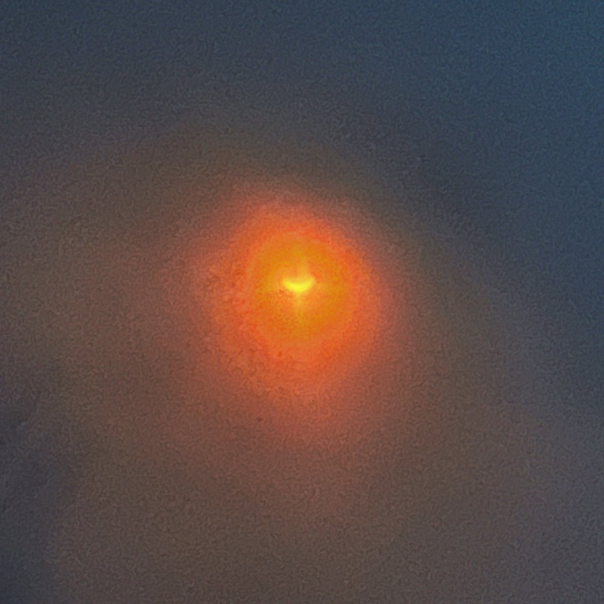 Our view of today's solar eclipse from MiSci in Schenectady! 🌞🔭 Grateful for the opportunity to witness this celestial wonder with our community. #SolarEclipse2024 #miSci #SchenectadyViews