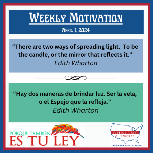 There are two ways of spreading light.   To be the candle, or the mirror that reflects it.

- Edith Wharton

@MotivatinQuotes 
@Positvevbs 
@PageofPositives