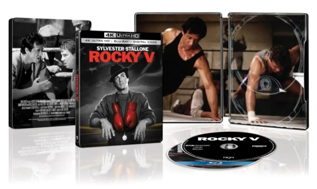 #PreOrder Rocky 5 (4K Ultra HD Steelbook + Blu-ray + Digital) -$40.31
amzn.to/4aJukGW

#PreOrder Rocky Balboa (Theatrical & Director's Cut) (4K Ultra HD Steelbook + Blu-Ray + Digital) - $40.31
amzn.to/3TTIv5g
#ad