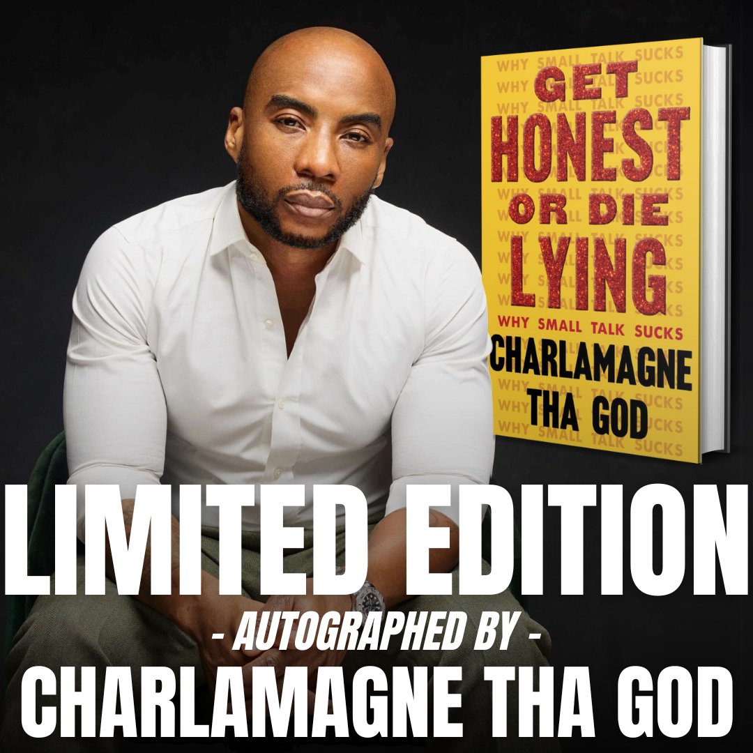 In his signature style, 'Get Honest or Die Lying' by Charlamagne Tha God will make you laugh, cry, and think as he shares on growth, empowerment, and evolution in our fast-changing world. It’s time to stop lying to each other and ourselves. premierecollectibles.com/gethonest