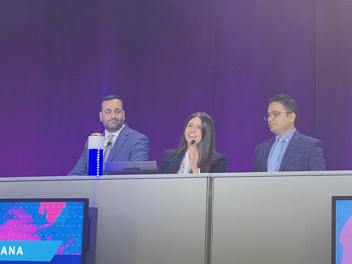 Incredibly proud of our <a href="/TulaneCardio/">Tulane Cardiology Fellowship</a> for representing Louisiana at the #ACCFITjeopardy #ACC24 #ACCintouch! <a href="/danielaurinaj/">Daniela Urina Jassir, MD, FACC</a> <a href="/AMuseedi/">Abdulrahman Museedi</a>, Sunil Upadhaya!