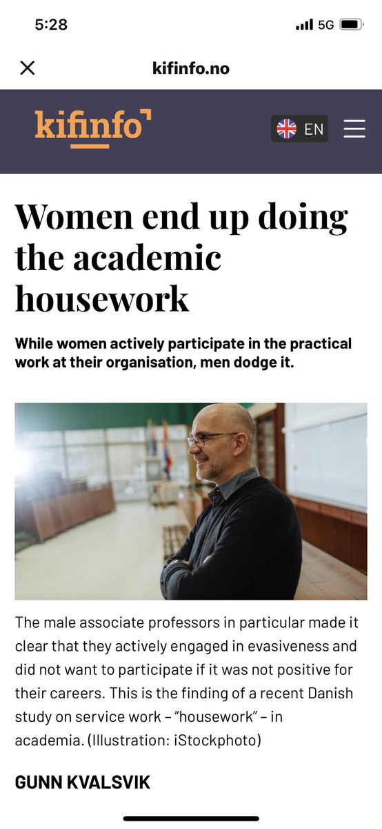 🧹Academic housework paper thats 🔥all over b/c 🚺 do 75% of it - but how to FIX? 🚹 stop evading it OR women 🛑doing it OR (hey heres a thought!) academic institutions make it actually 💰WORTH the ⏰it takes and more helpful for #promotion & advancement? #AcademicTwitter