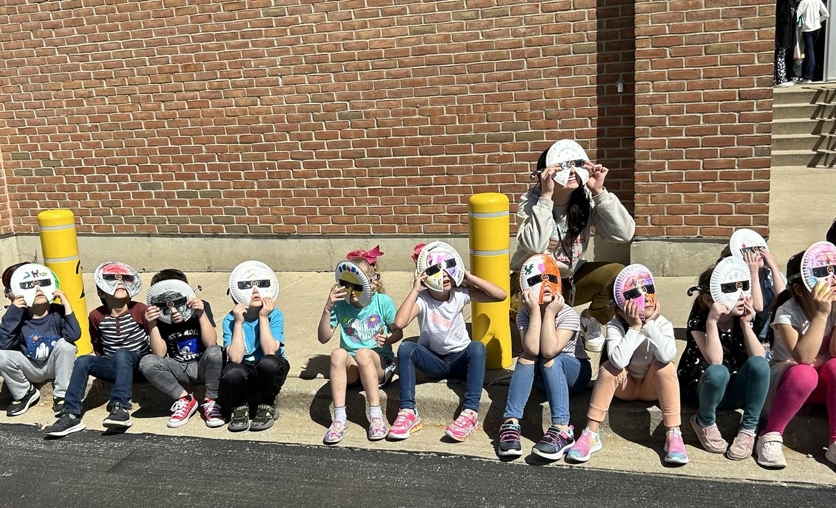 East students enjoyed the solar eclipse today. It was an amazing learning experience! See you again in 20 years!