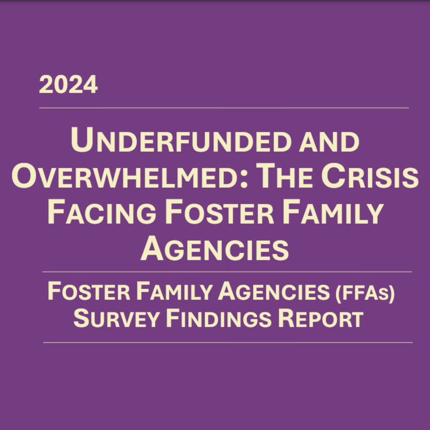 The @CaAllianceKIDS released their report regarding Foster Family Agencies (FFA) funding challenges. Despite their importance, FFAs are facing significant financial hurdles that threaten their ability to continue their essential work. 💌 Learn more: naswcanews.org/underfunded-an…