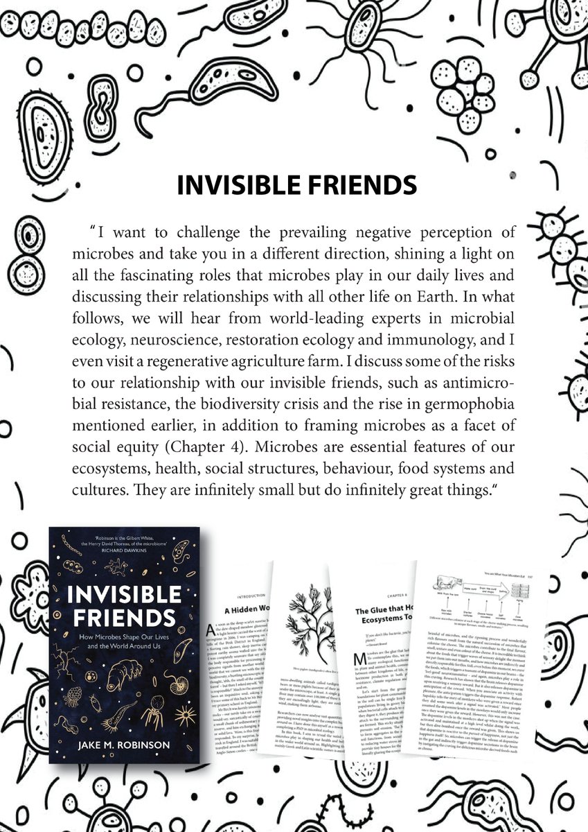 #InvisibleFriends: How Microbes Shape Our Lives and the World Around Us🦠 #MicroBio24 pelagicpublishing.com/products/invis…