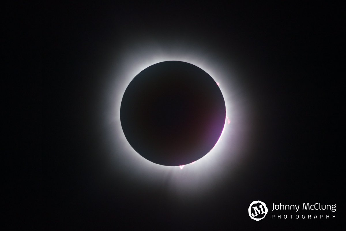 Not a bad view here in Indy. #Eclipse2024