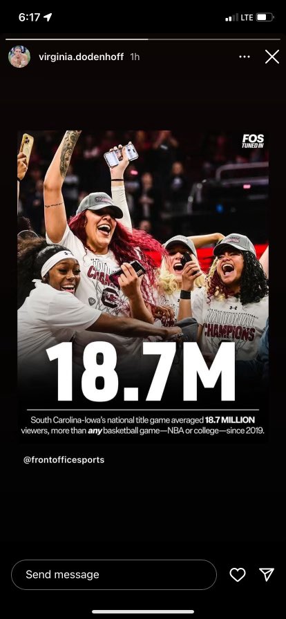 Incredible @GamecockWBB !!!