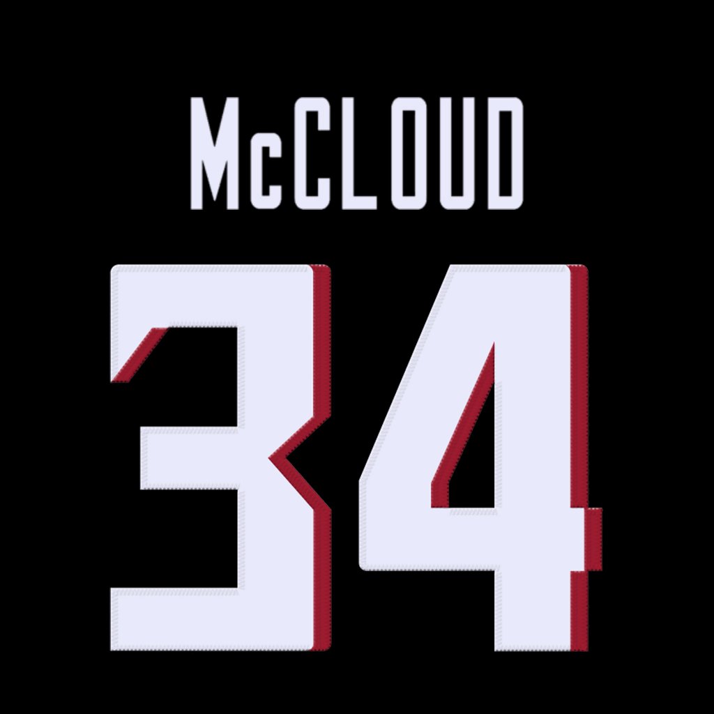 Atlanta Falcons WR Ray-Ray McCloud (@RMIII_34) is now wearing number 34. Last worn by Clark Phillips. #DirtyBirds