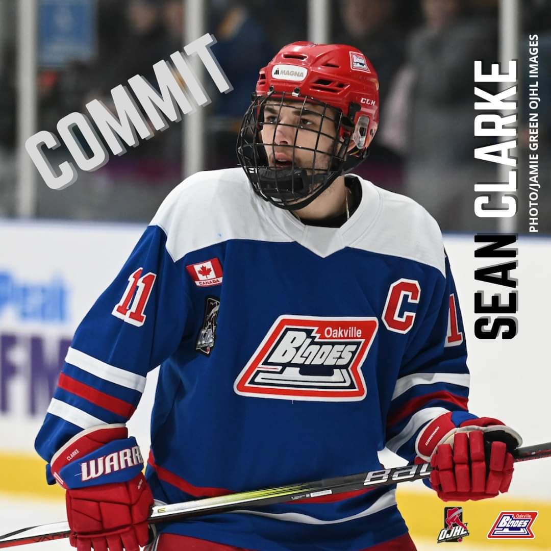 Oakville’s captain committed to U of Toronto – after the Centennial Cup Read ⤵️ ojhl.ca/oakville-capta… #leagueofchoice | #ojhl | ^ojjm