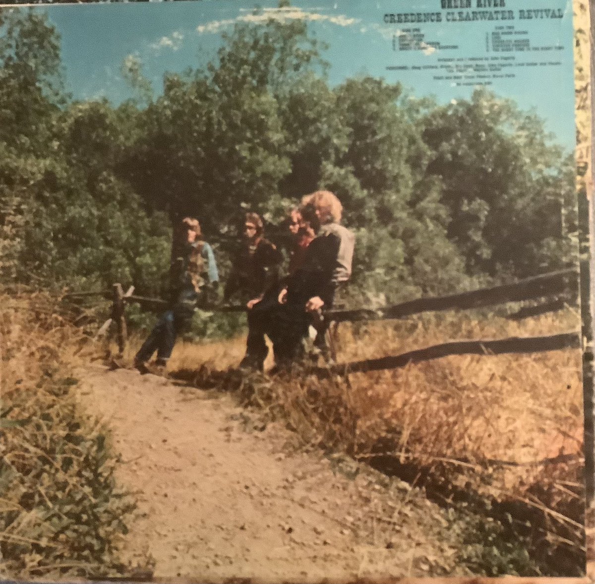LP #757 Creedence Clearwater Revival - Green River, 1969. With the title song, Bad Moon Rising and Lodi #vinyl #recordsontheshelf
