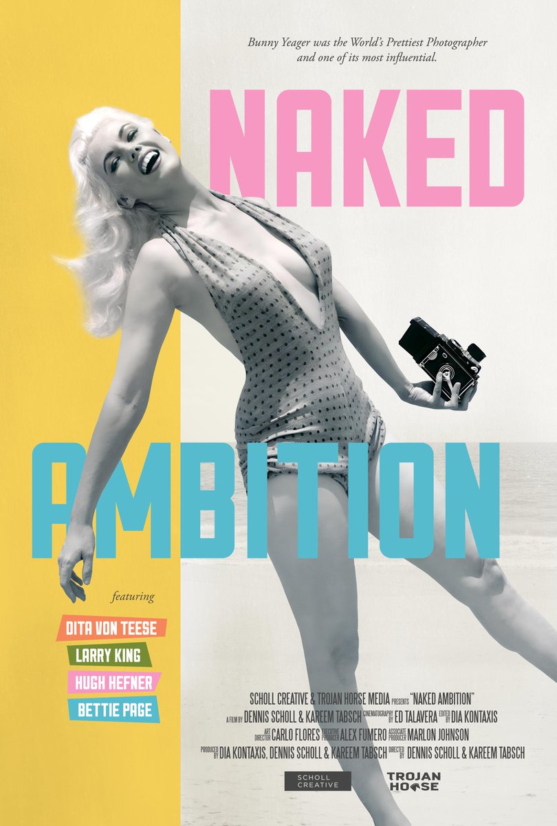 Queerguru reviews NAKED AMBITION : the story of legendary pin-up photographer @BunnyYeager a doc by @kareemtabsch & @DennisScholl screening at @MiamiFilmFest bit.ly/3vGQydV