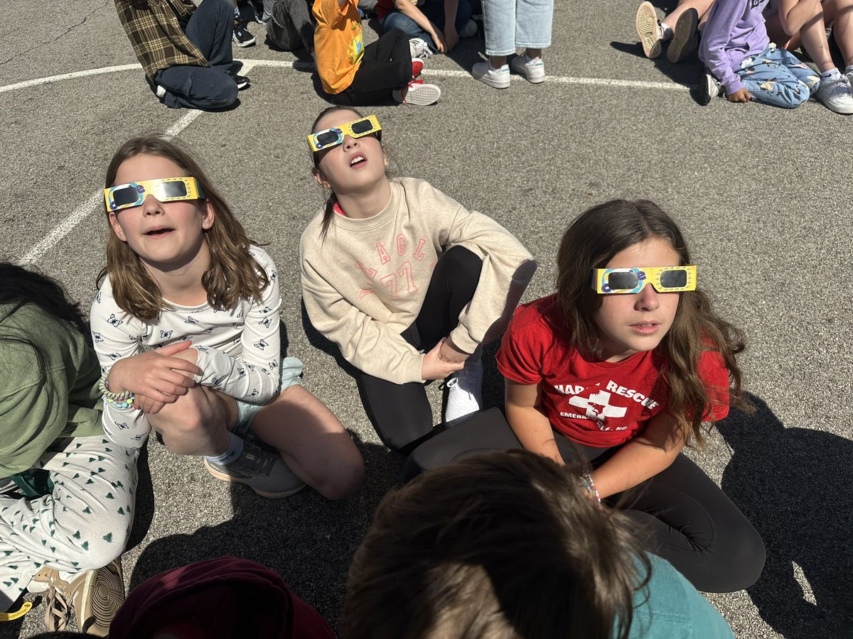 Solar Eclipse viewing was a success! Students were very interested in understanding the science behind it! #inspire96