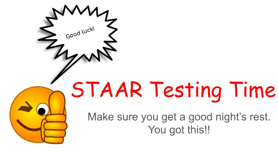 JaimeTheTech's tweet image. That time of year… you’ve got this! #cmscolts #creekwood