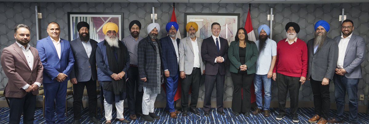 Met Ontario Sikhs and Gurudwara Council yesterday to mark Sikh Heritage Month and celebrate our shared values of faith, family and freedom.
