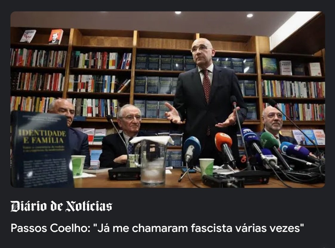 Se parece um fascista, fala como um fascista e anda com fascistas, estão provavelmente é um fascista.