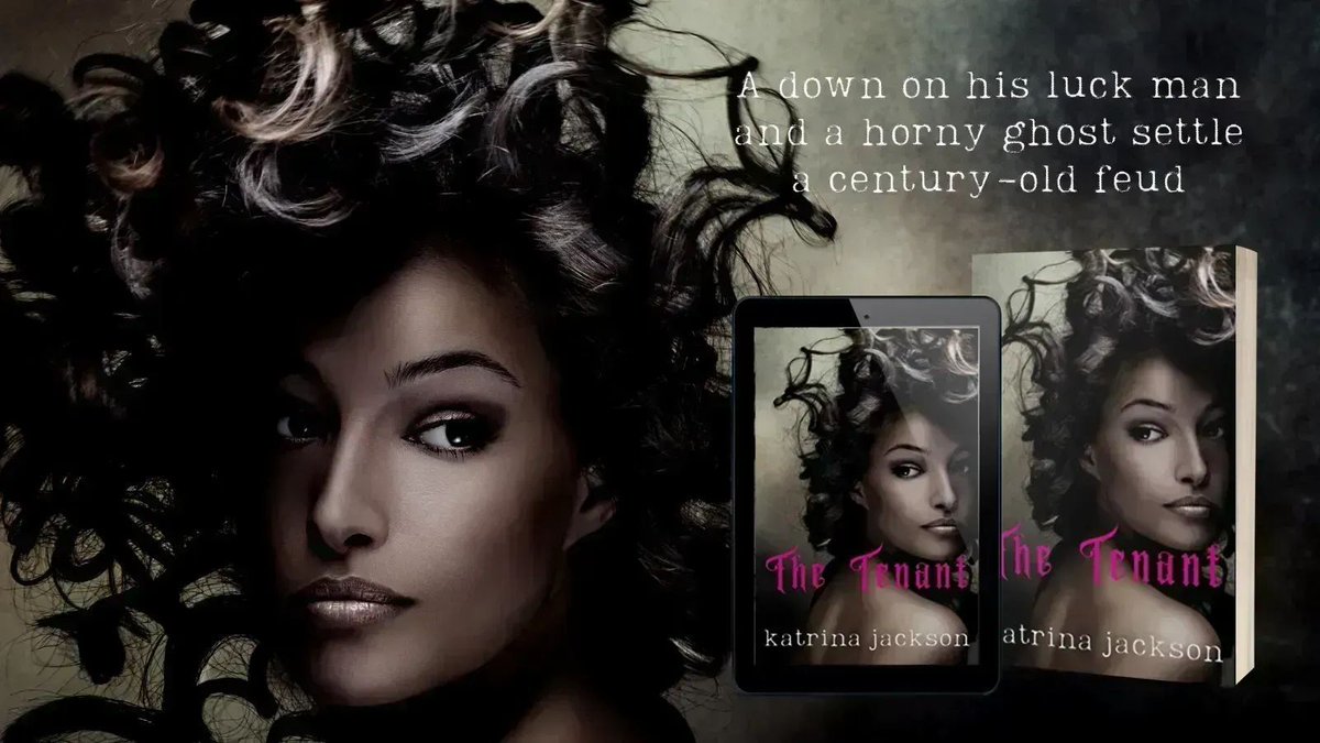 THE TENANT A down on his luck man and a horny ghost settle a century-old feud geni.us/thetenant #EroticRomance #BlackRomance #QueerRomance #GhostRomance #TheTenant