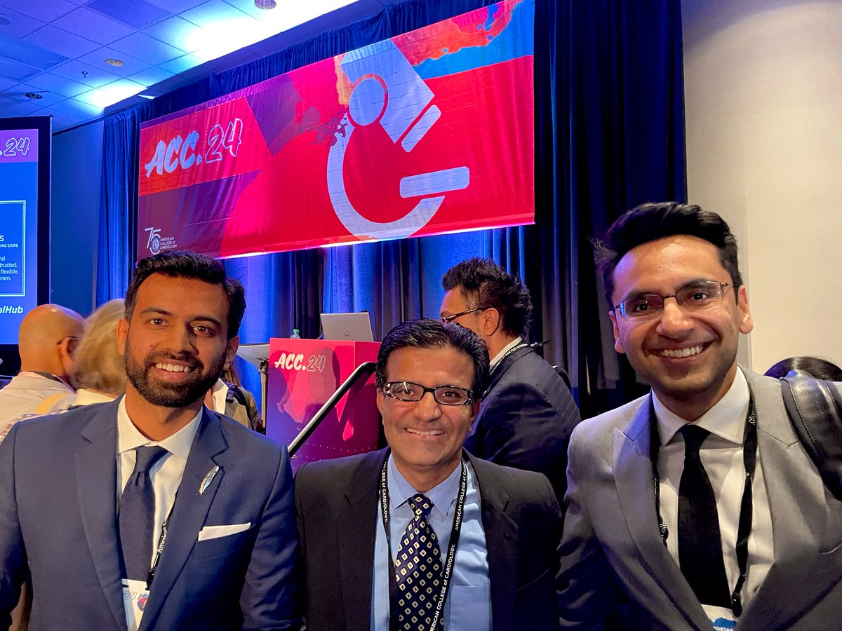 Amazing to have come across one of the greatest minds @virani_md at #ACC24