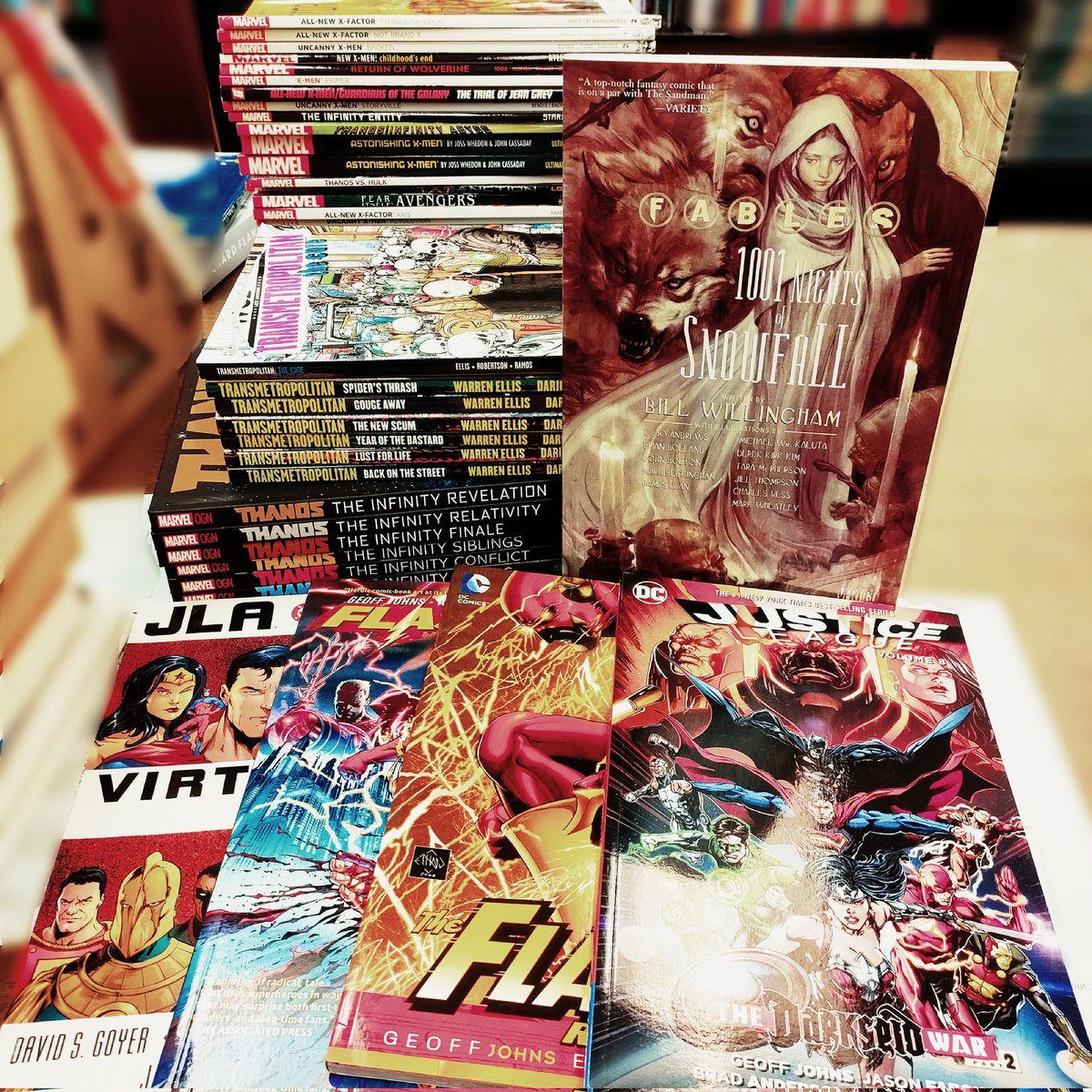 Not even half of it...